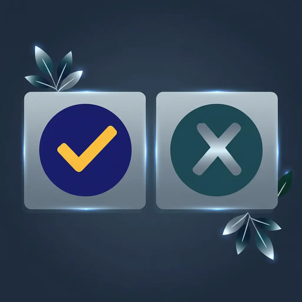 Ilustración visualizando los puntos fuertes y débiles de un curso online.