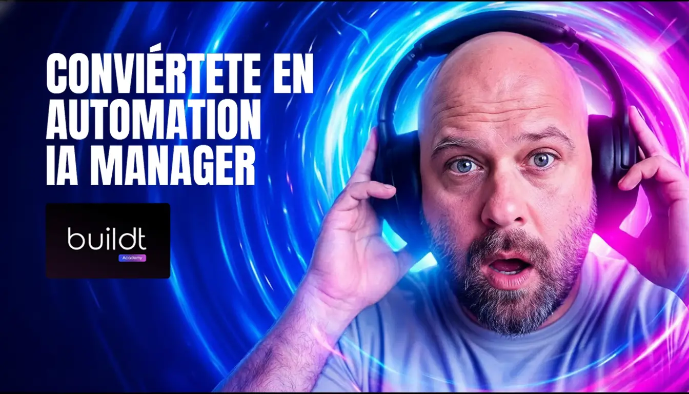 Automation IA Manager de Buildt Academy, formación en automatización e inteligencia artificial aplicada a negocios
